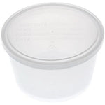 Denture Container Clear 25Ct