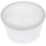 Denture Container Clear 25Ct