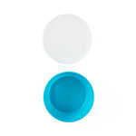 Denture Plastic Container; Blue