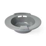 Sitz Bath Plastic Basin Set with 2 Bags and Tubing; Graphite, 2.11 qt. (2 L)