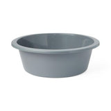 Round Plastic Washbasin Graphite 4.25in x 10.75in 5 qt. 1Ct