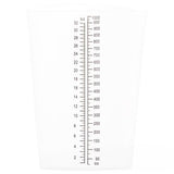Graduated Triangular Intake/Output Container 1000mL 200Ct