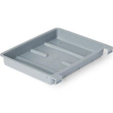 Plastic Soap Dish with Ridges 3.75in Graphite 1Ct