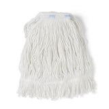Disposable Mop Head with Fantail Rayon 17in White 12Ct