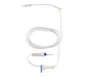 DYNDTA1530 IV Administration Set with Injection Port, 15 Drops/mL, 92" - Case of 50