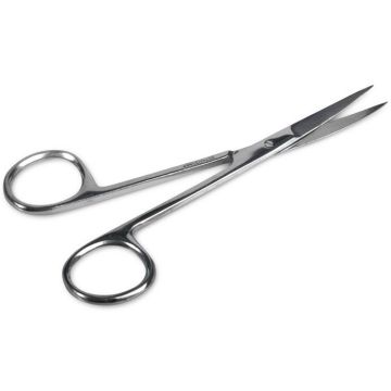 Iris Curved Scissors 4.5in 1Ct