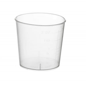 Medline Sterile Graduated Medicine Cup, 2 oz, Case of 100