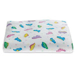 Kuddle-Up Flannel Baby Blanket 40x30in Dino Print 20Ct