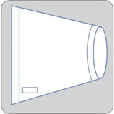 Rectangular Bag with Elastic Band 48x48in 25Ct