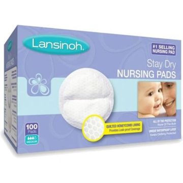 Lansinoh Disposable Nursing Pads 100/Box 12Ct