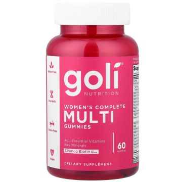 Goli Women's Complete Multi Gummies 60Ct