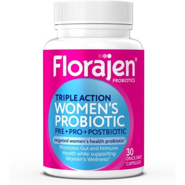 Florajen Triple Action Probiotic Capsules 30Ct