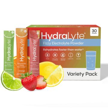 Hydralyte Electrolyte Drink Powder Packets Fruit & Berry 30Ct