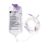 EntraFlo® H2O Dual Channel Enteral Feeding Set with ENFit® Connector; Safety Spike Plus Set