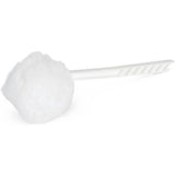Toilet Bowl Mop White 12in Handle 100Ct