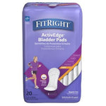 FitRight Bladder Control Pads Women Light Absorbency 3.5in x 9in 20Ct