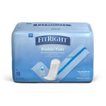 FitRight Bladder Control Pads Unisex Maximum Absorbency 5in x 14.5in 10Ct