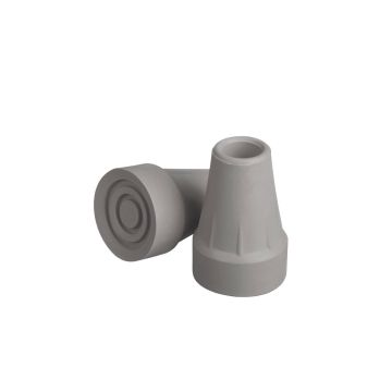Guardian Super Crutch Tips 0.875in Gray 8Pr