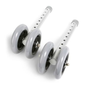 Guardian Dual 5in Wheels for Bariatric Walker 1Pr