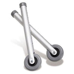 Guardian 3in dia. Rubber Fixed Wheels for Walkers 1Pr