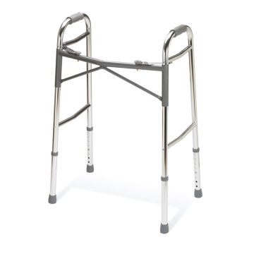 Heavy-Duty Folding Walker 400lbs 1Ct