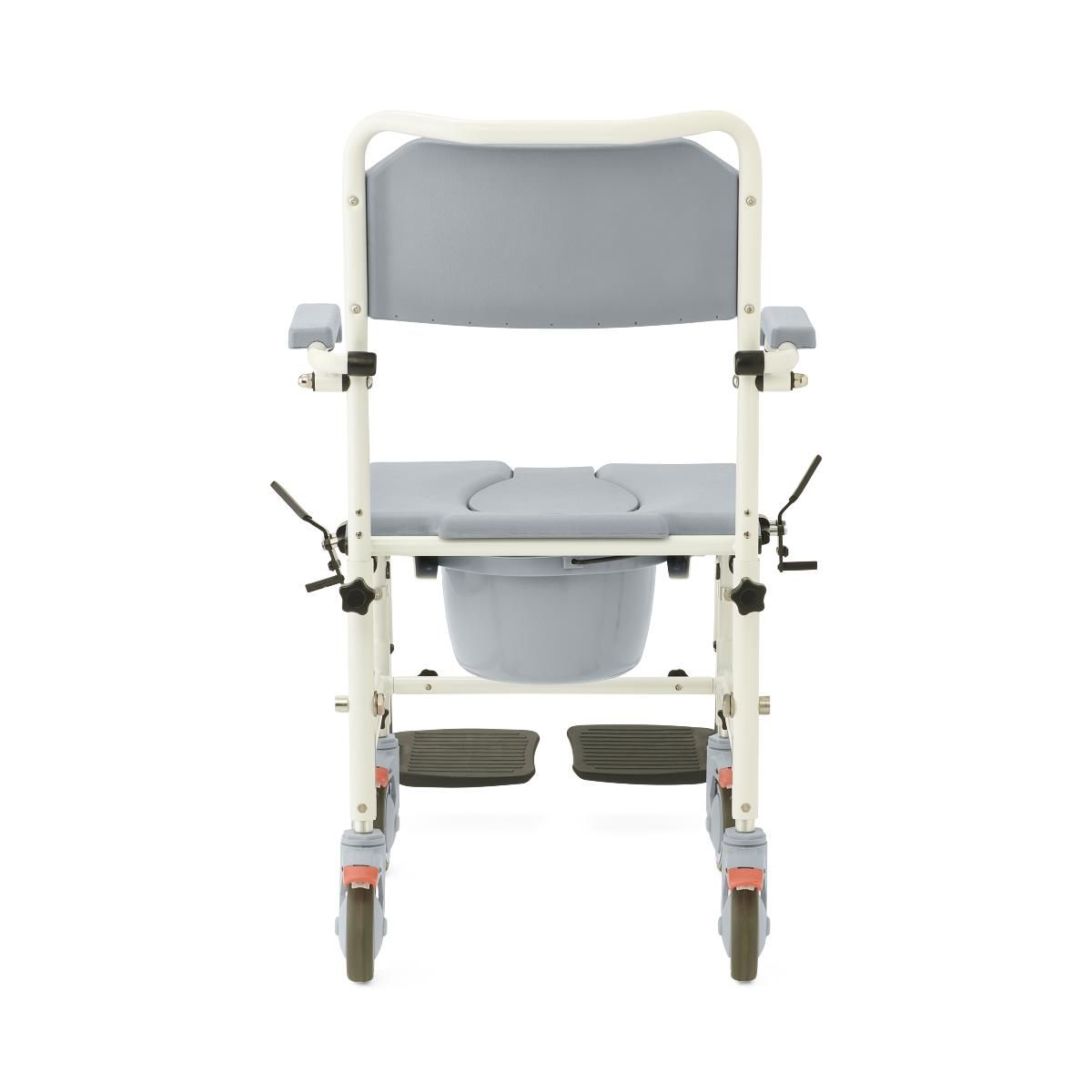 Guardian® Aluminum Commode, Shower Commode Transport Chair