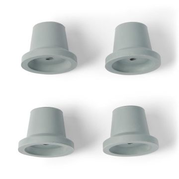 Guardian Replacement Tips for Shower Chairs G2-100BAX1 4Ct