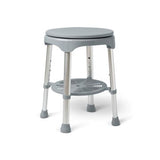 Guardian Padded Swivel Shower Stool 300lbs Gray 1Ct