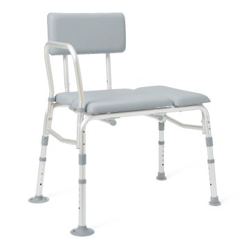 Guardian Padded Transfer Bench Aluminum 400lbs 1Ct