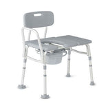 Guardian Combination Transfer Bench and Commode 400lbs 1Ct