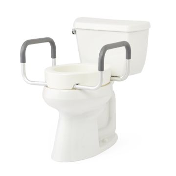 Guardian Elongated Toilet Seat Riser 3.5in 400lbs 1Ct