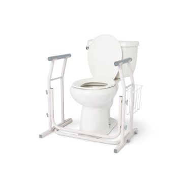 Freestanding Toilet Safety Rail 300lbs 1Ct