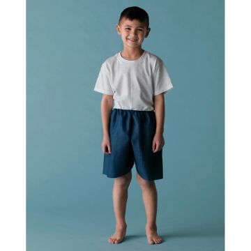 MediShorts Disposable Exam Shorts Navy Pediatric 50Ct