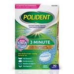 Polident 3 Minute Denture Cleanser Tablets 90/Box 1Ct