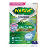 Polident 3 Minute Denture Cleanser Tablets 90/Box 1Ct