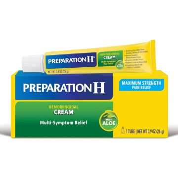 Preparation H Multi-Symptom Relief Hemorrhoidal Cream Original 0.9oz 1Ct
