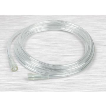 Crush-Resistant Oxygen Tubing 7ft Clear 1Ct