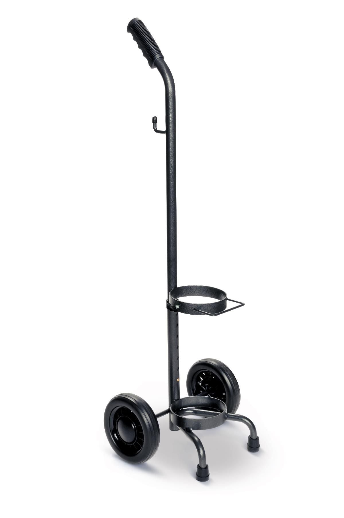 Rolling Cart for D and E Oxygen Cylinders; Cylinder Cart, for D/ E Canisters, Oxygen