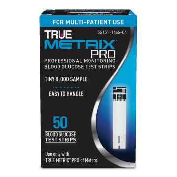 TRUE METRIX PRO Blood Glucose Test Strips 50Ct