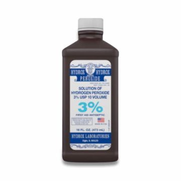 Hydrox 3% Hydrogen Peroxide 16oz 12Ct