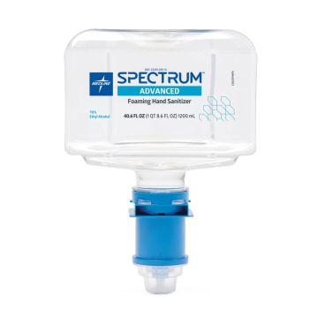 Spectrum Advanced Foam Hand Sanitizer Dispenser Refill 1200mL 2Ct
