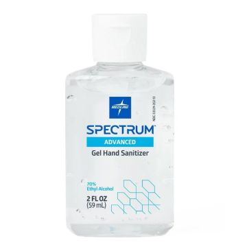 Spectrum Advanced 70% Ethyl Alcohol Gel Hand Sanitizers 2oz 1Ct