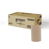 Hand Towel Roll – 7.85" x 350' Kraft, 1 Ply, 12 Rolls/Case, 60 Cases/Skid - Everest