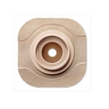 New Image Flat CeraPlus Skin Barrier with Tape Border Extended Wear Cut-to-Fit Up to 2.25in (57mm) Stoma 2.75in (70mm) Flange 5Ct