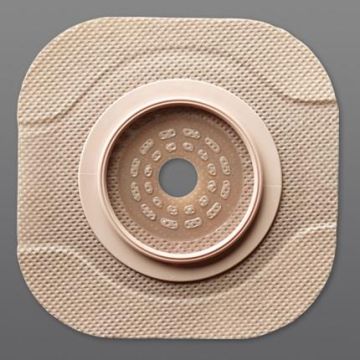 New Image CeraPlus Convex Skin Barrier with Tape Border Extended Wear Pre-Cut 1.125in (29mm) 2.25in (57mm) Flange 5Ct