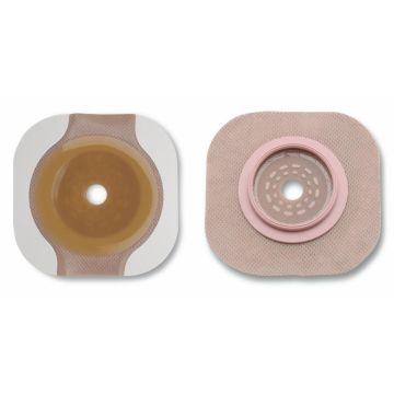New Image Flat Flextend Skin Barrier with Tape Border Extended Wear Cut-to-Fit Up to 2.25in (57mm) Stoma 2.75in (70mm) Flange 1Ct