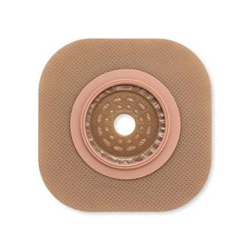New Image Flat CeraPlus Skin Barrier Extended Wear Cut-to-Fit Up to 1.75in (44mm) Stoma 2.25in (57mm) Flange 5Ct
