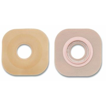 New Image Flat Flextend Skin Barrier Extended Wear Pre-Cut 1.375in (35mm) 2.25in (57mm) Flange 5Ct