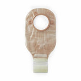 New Image 2-Piece Drainable Ostomy Pouch without Filter 12in 2.75in (70mm) Flange Ultra-Clear 1Ct