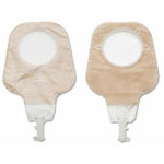 New Image 2-Piece High Output Drainable Ostomy Pouch without Filter 12in 2.25in (57mm) Flange Ultra-Clear 10Ct